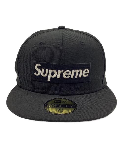 SUPREME（シュプリーム）SUPREME (シュプリーム) New Era (ニューエラ) キャップ 20SS Metallic Box Logo Cap ブラック サイズ: 7 3/8の古着・服飾アイテム