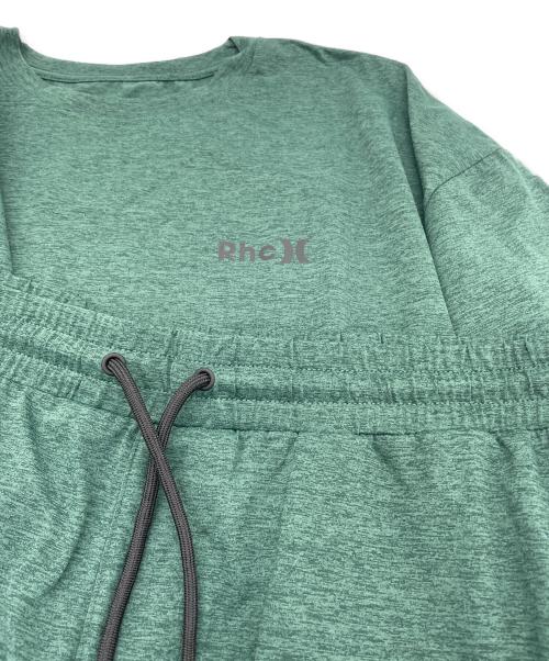 RHC Ron Herman（アールエイチシー ロンハーマン）RHC Ron Herman (アールエイチシー ロンハーマン) Hurley Phantom Tシャツ＆ショーツセットアップ グリーン サイズ:Ｌの古着・服飾アイテム
