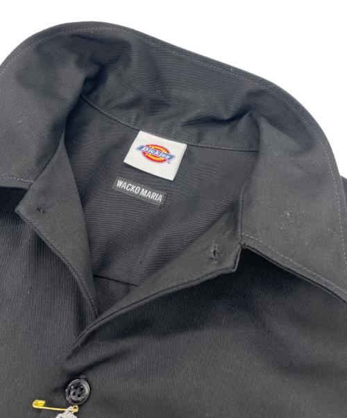 Dickies（ディッキーズ）Dickies (ディッキーズ) WACKO MARIA (ワコマリア) WORK SHIRT (TYPE-1) ブラック サイズ:XLの古着・服飾アイテム