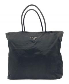 中古・古着通販】PRADA (プラダ) ナイロントートバッグ ブラック