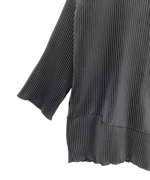 kotohayokozawa（コトハヨコザワ）kotohayokozawa (コトハヨコザワ) プリーツジップアップドレス ブラック サイズ:Freeの古着・服飾アイテム