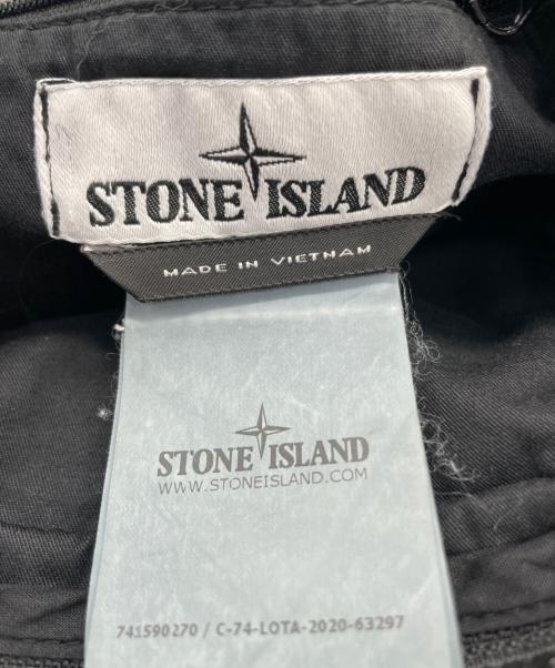STONE ISLAND（ストーンアイランド）STONE ISLAND (ストーンアイランド) ショルダーバッグ ブラックの古着・服飾アイテム