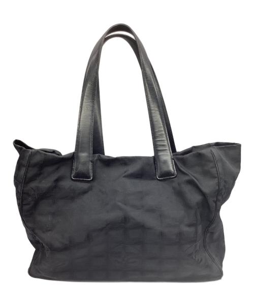 CHANEL（シャネル）CHANEL (シャネル) トートバッグ ニュートラベルライン ブラックの古着・服飾アイテム