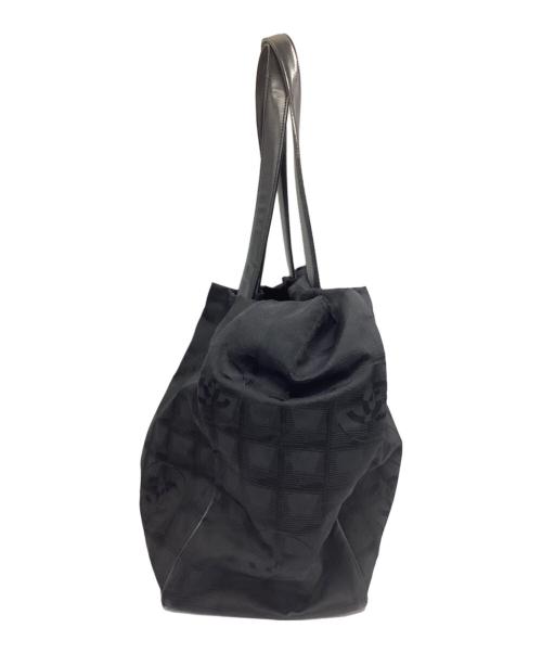 CHANEL（シャネル）CHANEL (シャネル) トートバッグ ニュートラベルライン ブラックの古着・服飾アイテム