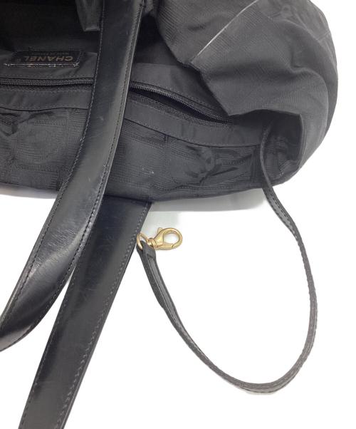CHANEL（シャネル）CHANEL (シャネル) トートバッグ ニュートラベルライン ブラックの古着・服飾アイテム
