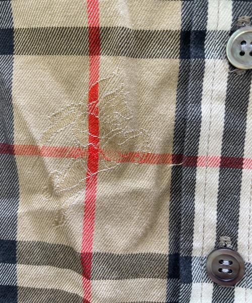 Burberry's（バーバリー）Burberry's (バーバリーズ) 長袖シャツ ブラウン サイズ:9の古着・服飾アイテム