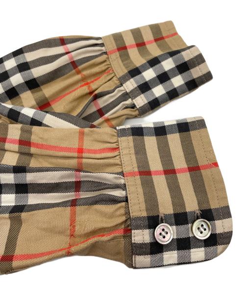 Burberry's（バーバリー）Burberry's (バーバリーズ) 長袖シャツ ブラウン サイズ:9の古着・服飾アイテム