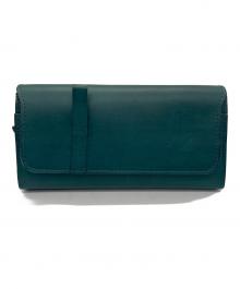 M+（エムピウ）の古着「長財布」｜グリーン