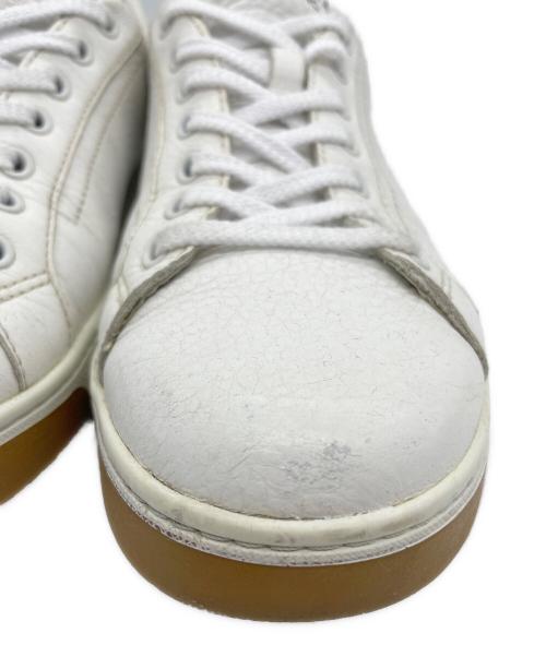 PRADA（プラダ）PRADA (プラダ) ローカットスニーカー ホワイト サイズ:6の古着・服飾アイテム