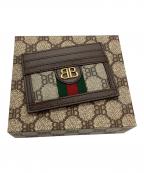 BALENCIAGA×GUCCIバレンシアガ×グッチ）の古着「パスケース」｜ブラウン