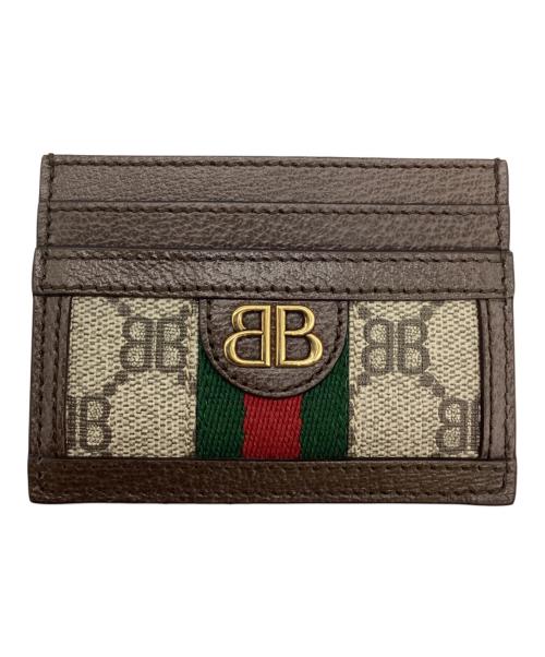 BALENCIAGA（バレンシアガ）BALENCIAGA (バレンシアガ) GUCCI (グッチ) パスケース ブラウンの古着・服飾アイテム