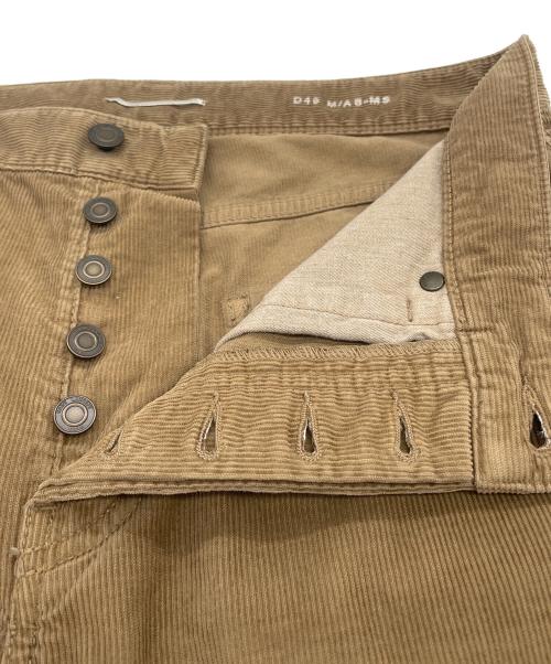 Saint Laurent Paris（サンローランパリ）Saint Laurent Paris (サンローランパリ) コーデュロイワイドパンツ ブラウン サイズ:Mの古着・服飾アイテム