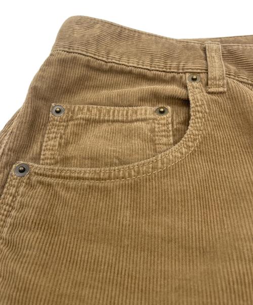 Saint Laurent Paris（サンローランパリ）Saint Laurent Paris (サンローランパリ) コーデュロイワイドパンツ ブラウン サイズ:Mの古着・服飾アイテム