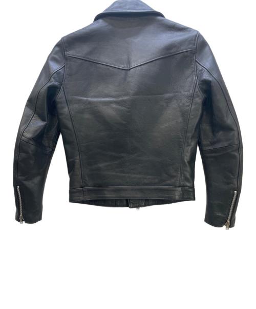 LOUNGE LIZARD（ラウンジリザード）LOUNGE LIZARD (ラウンジリザード) ダブルライダースジャケット ブラック サイズ:SIZE 1の古着・服飾アイテム