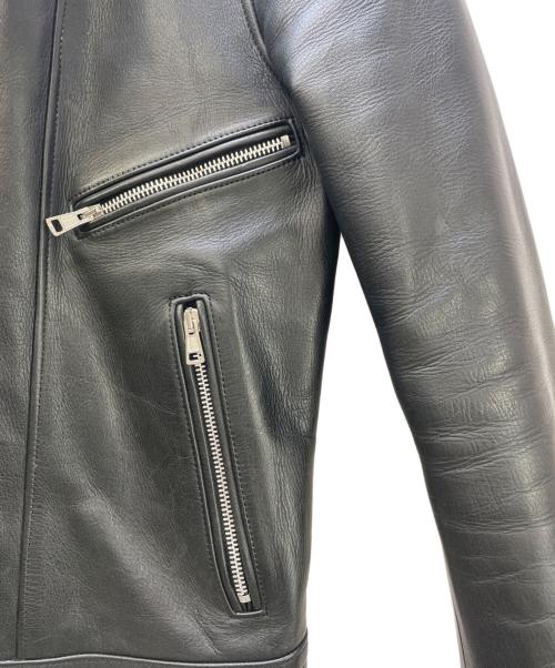 LOUNGE LIZARD（ラウンジリザード）LOUNGE LIZARD (ラウンジリザード) ダブルライダースジャケット ブラック サイズ:SIZE 1の古着・服飾アイテム