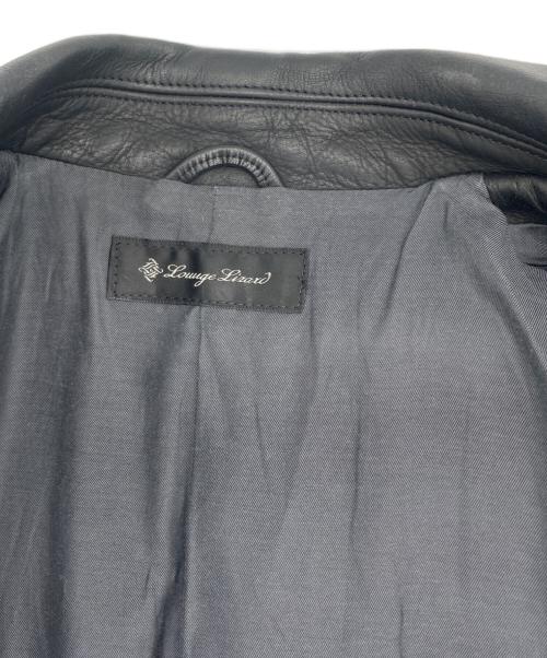 LOUNGE LIZARD（ラウンジリザード）LOUNGE LIZARD (ラウンジリザード) ダブルライダースジャケット ブラック サイズ:SIZE 1の古着・服飾アイテム