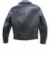 LOUNGE LIZARD (ラウンジリザード) ダブルライダースジャケット ブラック サイズ:SIZE 1：14000円