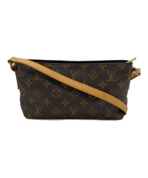 LOUIS VUITTON（ルイ ヴィトン）LOUIS VUITTON (ルイ ヴィトン) ショルダーポーチ モノグラム トロター ブラウンの古着・服飾アイテム