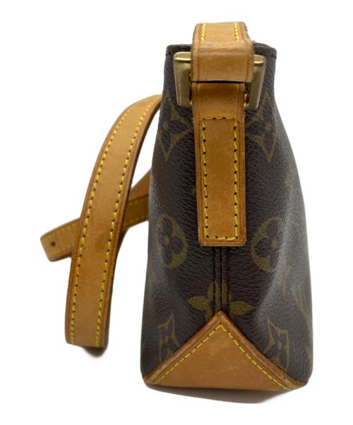 LOUIS VUITTON（ルイ ヴィトン）LOUIS VUITTON (ルイ ヴィトン) ショルダーポーチ モノグラム トロター ブラウンの古着・服飾アイテム