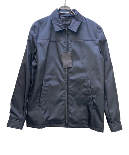 PRADA（プラダ）PRADA (プラダ) ナイロンジャケット ブラック サイズ:46の古着・服飾アイテム