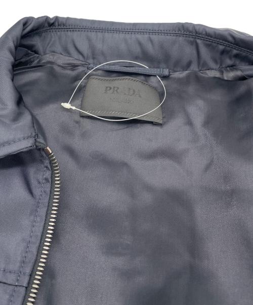 PRADA（プラダ）PRADA (プラダ) ナイロンジャケット ブラック サイズ:46の古着・服飾アイテム