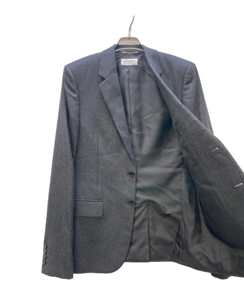 Saint Laurent Paris（サンローランパリ）Saint Laurent Paris (サンローランパリ) テーラードジャケット ブラック サイズ:46の古着・服飾アイテム