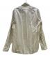 Saint Laurent Paris (サンローランパリ) 長袖シャツ ストライプ ホワイト サイズ:38：17000円