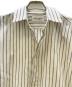 中古・古着 Saint Laurent Paris (サンローランパリ) 長袖シャツ ストライプ ホワイト サイズ:38：17000円