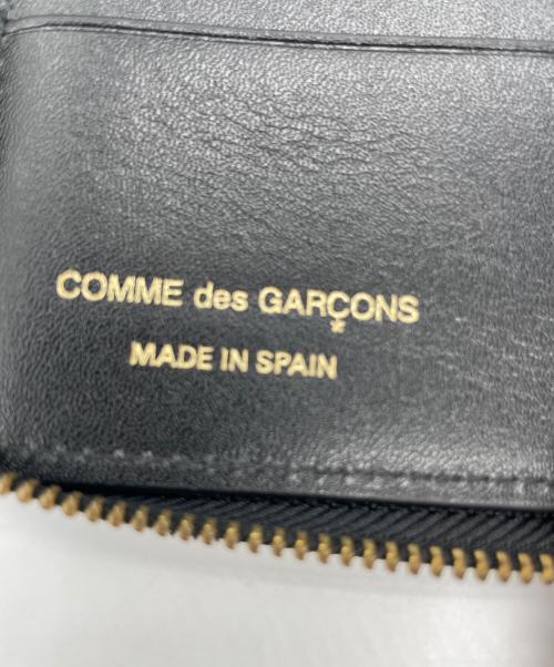 COMME des GARCONS（コムデギャルソン）COMME des GARCONS (コムデギャルソン) ジップウォレット（財布）ブラック ブラックの古着・服飾アイテム