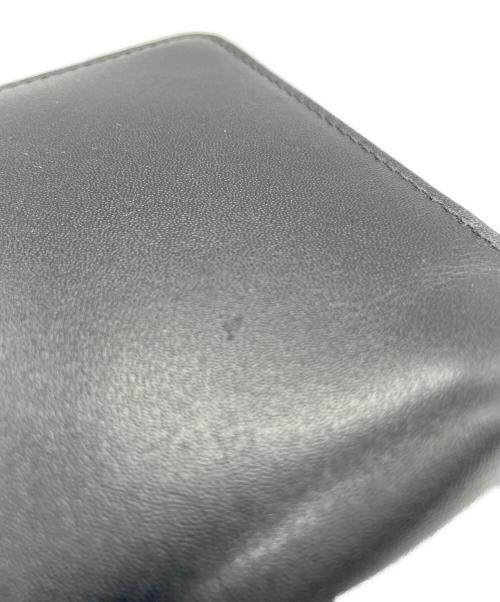 COMME des GARCONS（コムデギャルソン）COMME des GARCONS (コムデギャルソン) ジップウォレット（財布）ブラック ブラックの古着・服飾アイテム