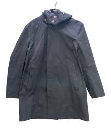 MACKINTOSH（マッキントッシュ）の古着「ウォータープルーフナイロンステンカラーコート」｜ブラック