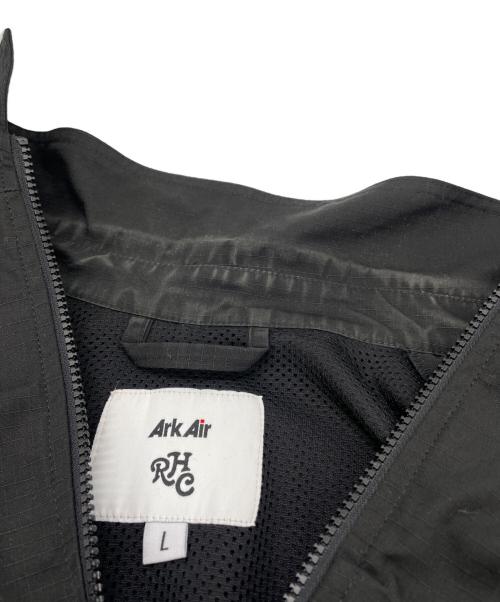 ARKAIR（アークエアー）ArkAir (アークエアー) RHC Ron Herman別注 (アールエイチシー ロンハーマン) シャツジャケット ブラック サイズ:Lの古着・服飾アイテム