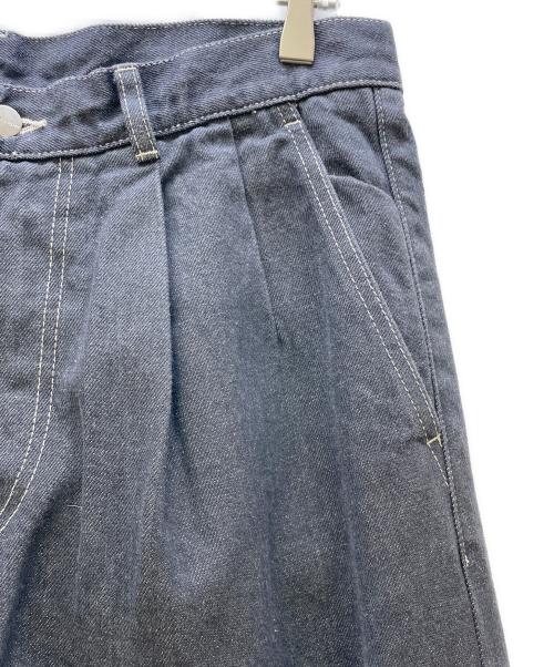 Graphpaper（グラフペーパー）Graphpaper (グラフペーパー) デニムパンツ Gray Tone Cone Denim ブラック サイズ:3 未使用品の古着・服飾アイテム