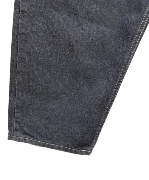 Graphpaper（グラフペーパー）Graphpaper (グラフペーパー) デニムパンツ Gray Tone Cone Denim ブラック サイズ:3 未使用品の古着・服飾アイテム