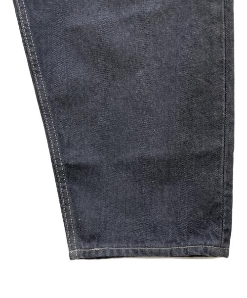 Graphpaper（グラフペーパー）Graphpaper (グラフペーパー) デニムパンツ Gray Tone Cone Denim ブラック サイズ:3 未使用品の古着・服飾アイテム