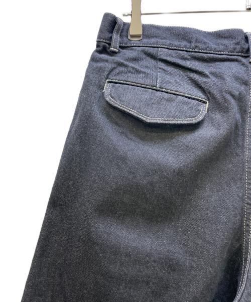 Graphpaper（グラフペーパー）Graphpaper (グラフペーパー) デニムパンツ Gray Tone Cone Denim ブラック サイズ:3 未使用品の古着・服飾アイテム