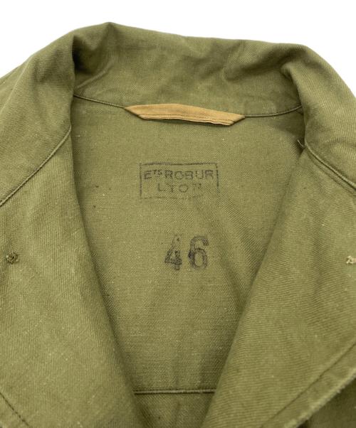 French Military（フレンチミリタリー）French Military (フレンチミリタリー) ミリタリージャケット オリーブ サイズ:46の古着・服飾アイテム