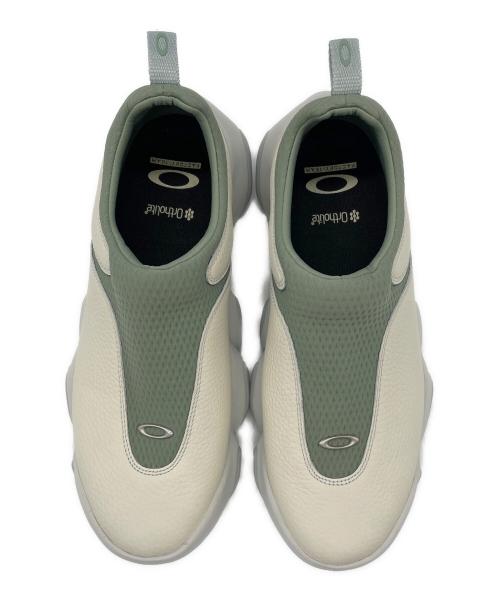 OAKLEY（オークリー）OAKLEY (オークリー) FACTORY TEAM FLESH オフホワイト＆グリーン サイズ:27.5の古着・服飾アイテム
