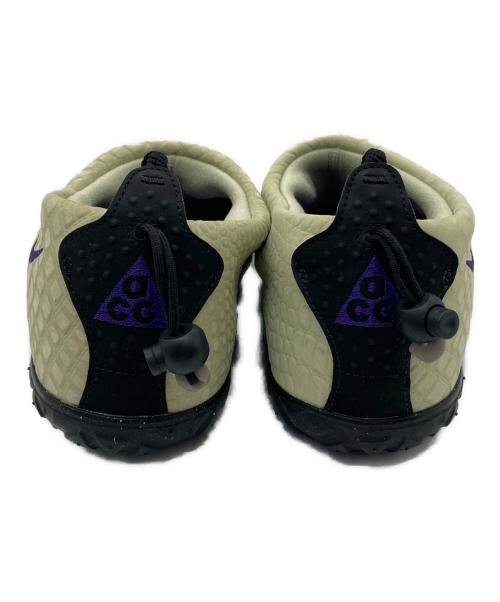 NIKE ACG（ナイキエーシージー）NIKE ACG (ナイキエージーシー) MOC PRM OLIVE AURA グリーン×パープル サイズ:27.5の古着・服飾アイテム