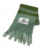 MARNIマルニ）の古着「マフラー」｜グリーン