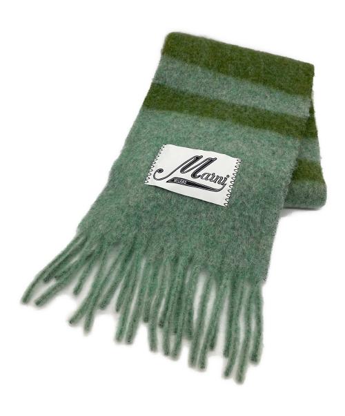 MARNI（マルニ）MARNI (マルニ) マフラー グリーンの古着・服飾アイテム