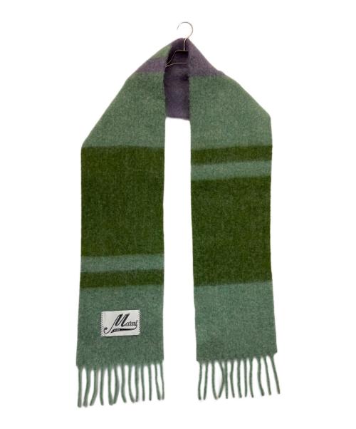 MARNI（マルニ）MARNI (マルニ) マフラー グリーンの古着・服飾アイテム
