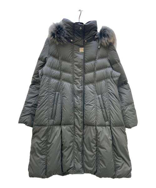 BALMAIN（バルマン）BALMAIN (バルマン) ダウンコート グレー サイズ:Lの古着・服飾アイテム