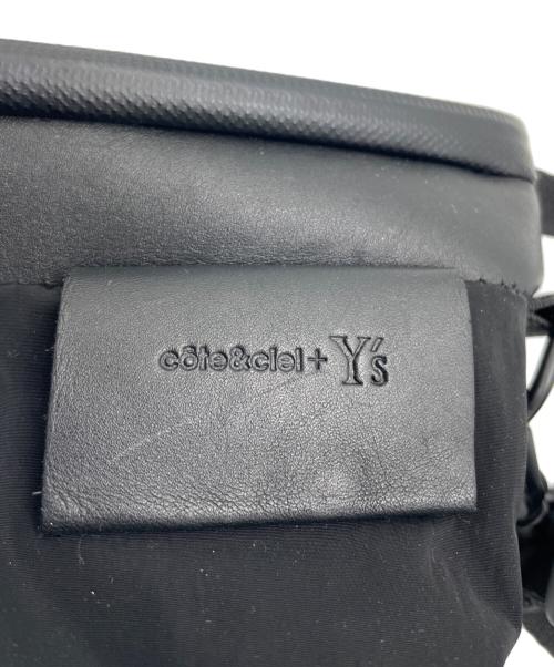 Cote&Ciel（コートエシエル）Cote&Ciel (コートエシエル) Y's (ワイズ) ショルダーバッグ ORNE ブラックの古着・服飾アイテム