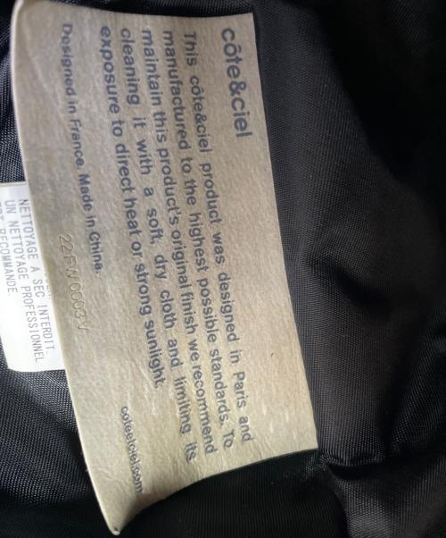 Cote&Ciel（コートエシエル）Cote&Ciel (コートエシエル) Y's (ワイズ) ショルダーバッグ ORNE ブラックの古着・服飾アイテム