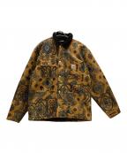 CarHarttカーハート）の古着「MICHIGAN COAT」｜ブラック×ブラウン