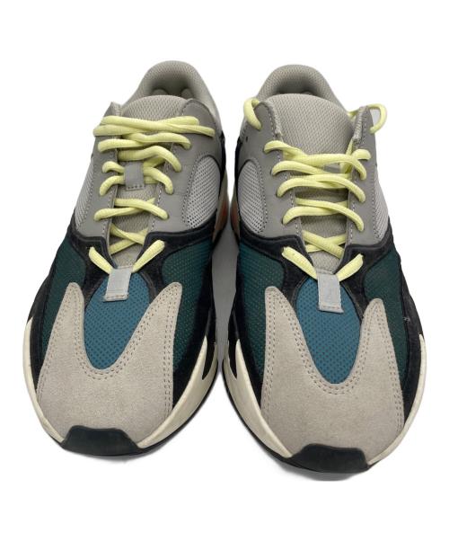 adidas（アディダス）adidas (アディダス) スニーカー yeezy boost 700 wave runner アイボリー×グリーン サイズ:285の古着・服飾アイテム