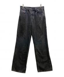 DIESEL（ディーゼル）の古着「デニムパンツ」｜ブラック