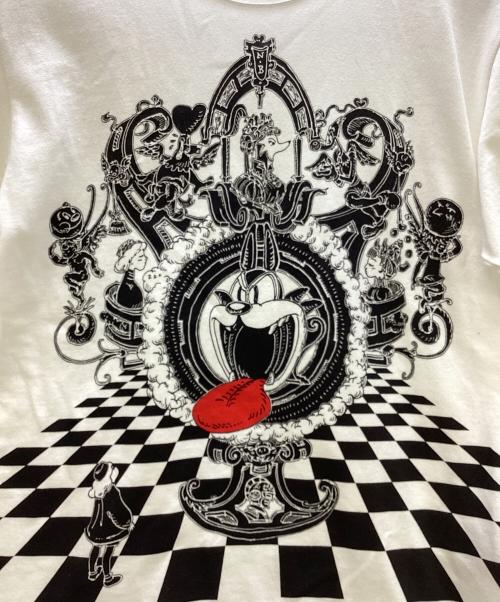 COMME des GARCONS SHIRT（コムデギャルソンシャツ）COMME des GARCONS SHIRT (コムデギャルソンシャツ) NICOLAS BUFFE (ニコラ ビュフ) 14SS　半袖カットソー ホワイト サイズ:Sの古着・服飾アイテム