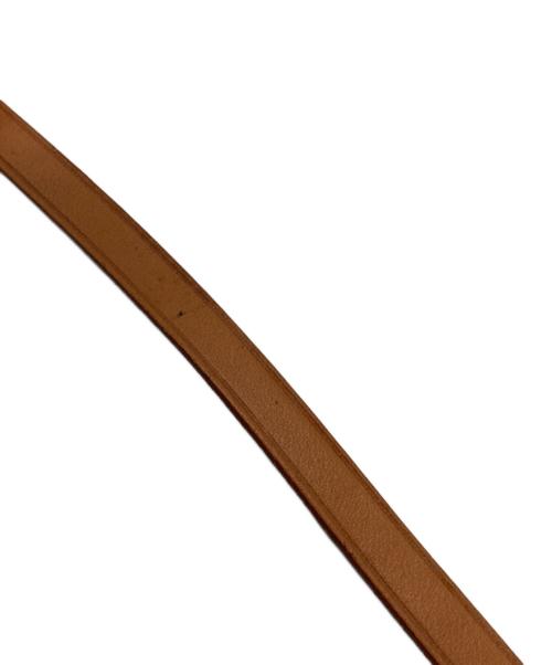 HERMES（エルメス）HERMES (エルメス) レザーブレスレット ブラウンの古着・服飾アイテム